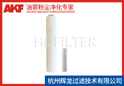 大胖折叠滤芯和PP棉的对比